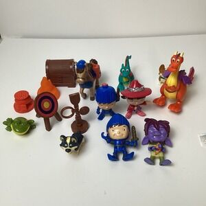 Mike the Knight Dragons Chest Figures Playset Toy Lot